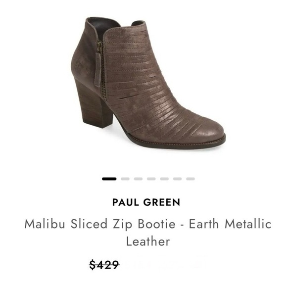 Paul Green Malibu Sliced Ankle Boots Booties Size 10 - Picture 2 of 16